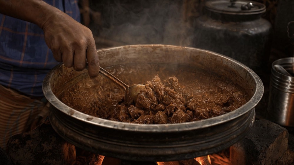 Storyboard frame: 08 · The curry
